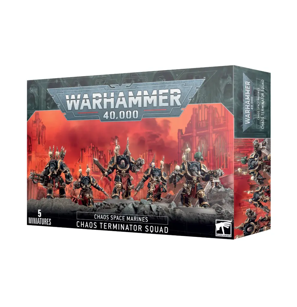CHAOS SPACE MARINES:  TERMINATORS