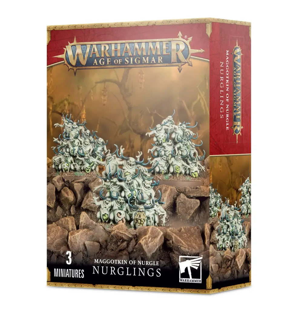 MAGGOTKIN OF 
NURGLE: NURGLINGS